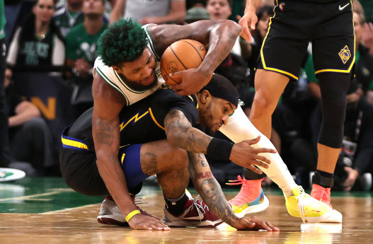 Boston guard Marcus Smart in Game 3.