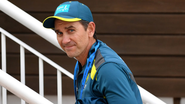 Justin Langer has come in for recent criticism over his coaching style.