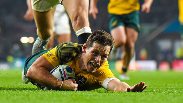 Bernard Foley was among the Wallabies’ best as they surprised to reach the World Cup final in 2015.