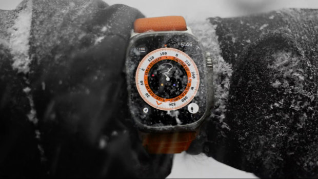 The Apple Watch Ultra is designed for rugged expeditions.