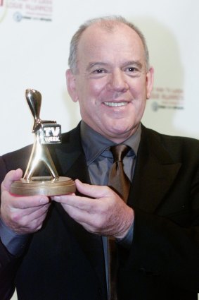 Hall of Fame Gold Logie Award winner Mike Willesee at the 2002 TV Week Logie awards.