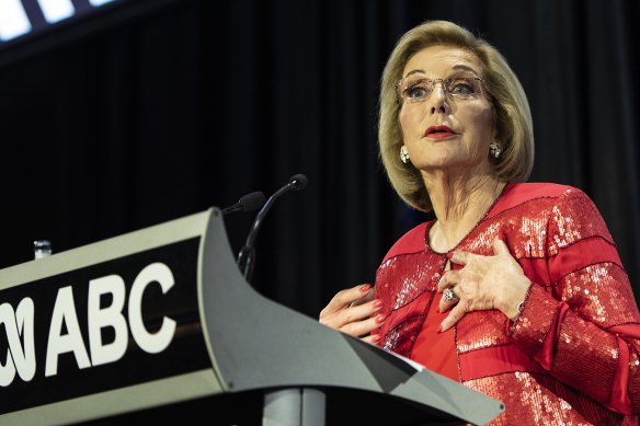 ABC chair Ita Buttrose will not seek reappointment to the role when her term ends in March 2024.