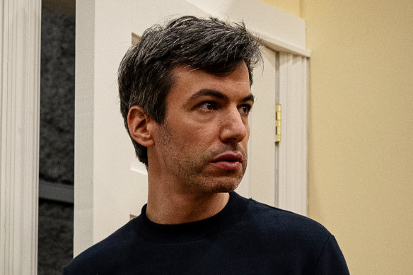 Nathan Fielder in his latest show, HBO’s The Rehearsal.