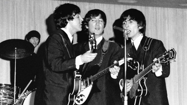The Beatles in Brisbane.