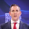 Treasurer Jim Chalmers speaks at the National Press Club on Wednesday.