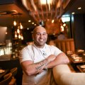 Shane Delia pictured in his Maha restaurant in Melbourne’s CBD.