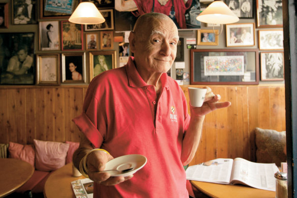 Bianchi at Piccolo Bar in 2008.