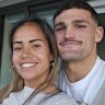 Mary Fowler and Nathan Cleary share a photo on Instagram in June, 2024.