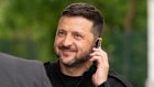 Volodymyr Zelensky and British Prime Minister Sir Keir Starmer in Kyiv at the weekend.