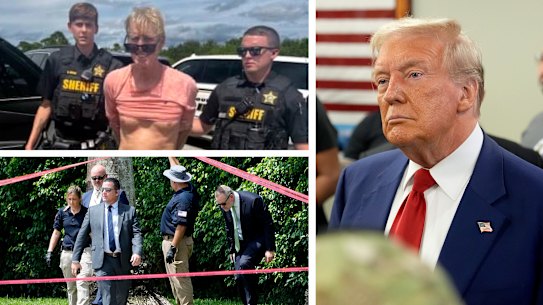 Donald Trump has blamed president Joe Biden and Vice President Kamala Harris for the latest apparent assassination attempt against him