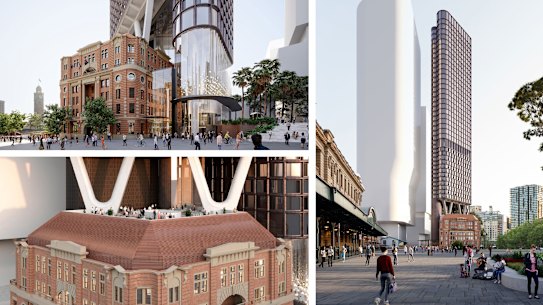 TOGA Group submitted an application to build a 42-storey office and hotel tower next to Central station. The National Trust says the development would have an “irreversible detrimental impact” on the heritage-listed Parcels Post Building, which would be partially demolished for the new tower.