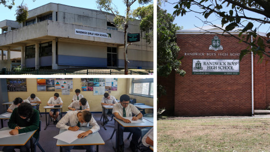 Merger of Randwick Girls’ and Boys’ High canvassed with parents
