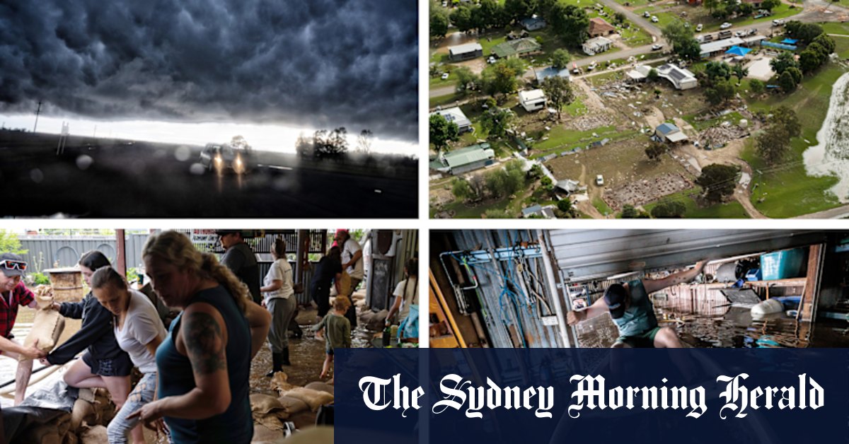 NSW floods: SMH's Nick Moir shares flash flood photos of devastation and suffering - Vimarsana News