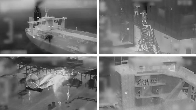 US forces seize Russian oil tanker, risking military clash