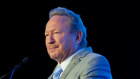 Andrew Forrest at the Fortescue annual general meeting in Perth on Tuesday.