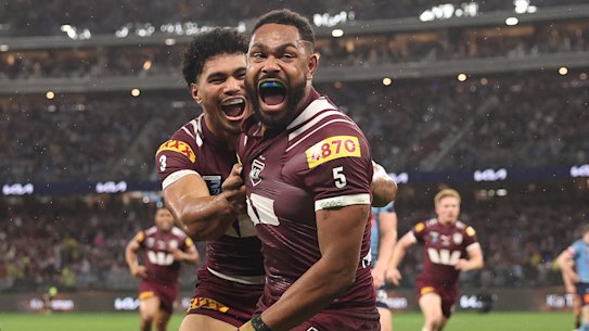 Hamiso Tabuai-Fidow will start at fullback in State of Origin for the first time.