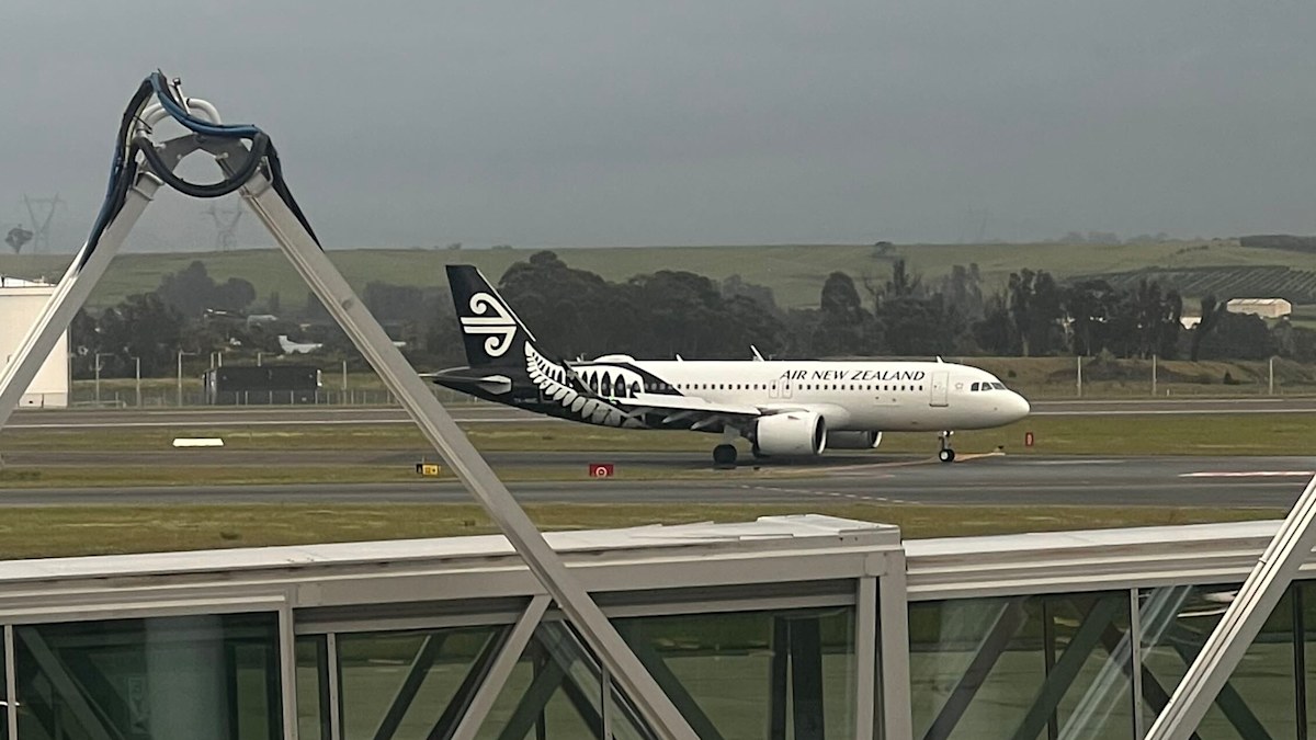 First international flight lands at new airport