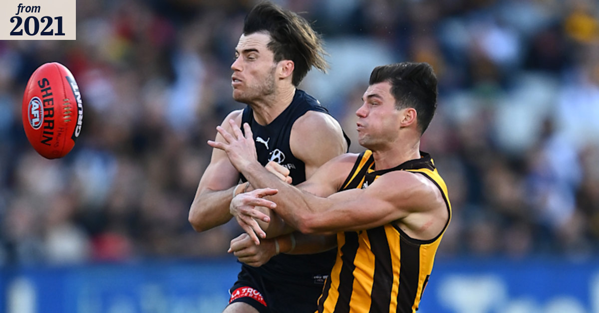 AFL 2021: Hawthorn Hawk Kyle Hartigan faces three weeks on the ...