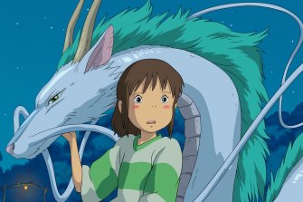 Chihiro in Spirited Away, the Academy Award-winning Studio Ghibli anime movie.