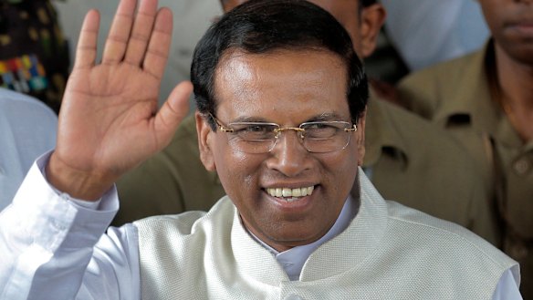 Sri Lankan President Maithripala Sirisena.