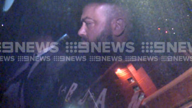 Nabil Maghnie after his arrest on Friday.