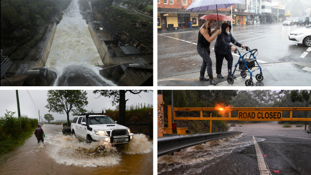 Sydney flooding.