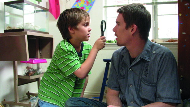 Hawke in Boyhood (2014).