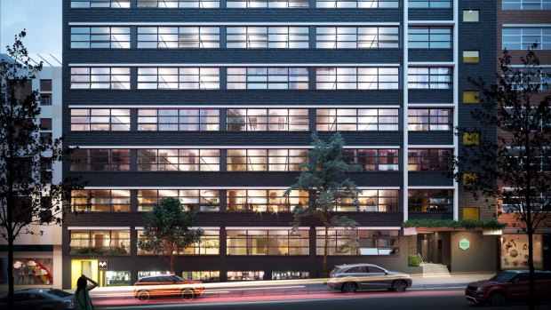 Blackmores, Sony and Audinate have leased floors at 64 Kippax Street in Sydney's Surry Hills. The building has been developed by the April Group.