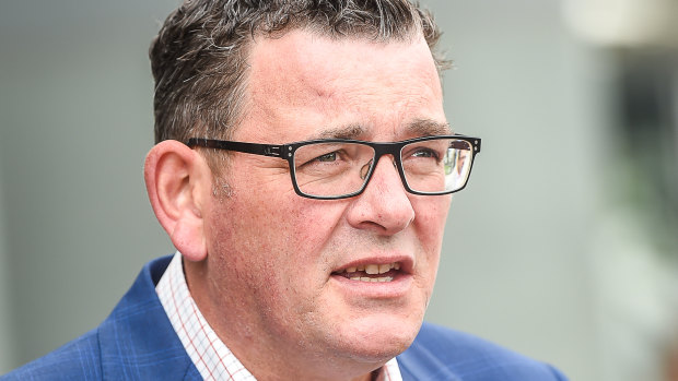 Premier Daniel Andrews defended the decision to outsource a critical part of the tennis quarantine program to Aspen Medical.
