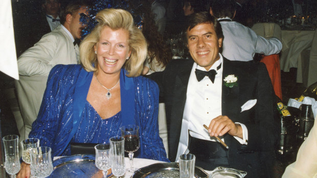 The late Christopher and Pixie Skase.