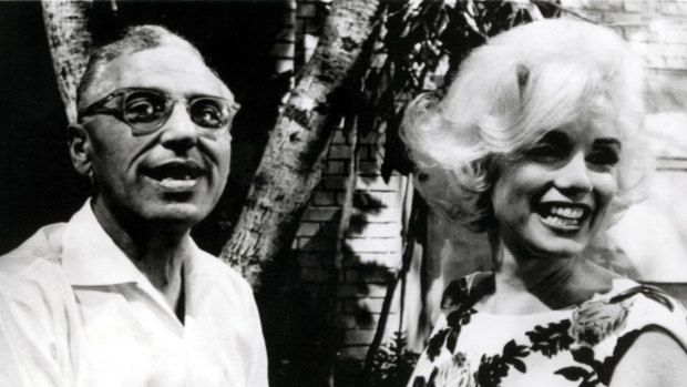 Marilyn Monroe on the set of ‘Something’s Got To Give’ - with director George Cukor who fired her from the film in June.