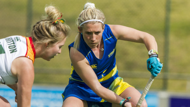 Canberra Strikers forward Naomi Evans' move to Perth has finally paid off with Hockeyroos selection.