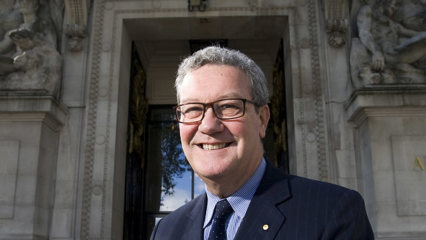 Alexander Downer was Australia's high commissioner to the United Kingdom for four years.