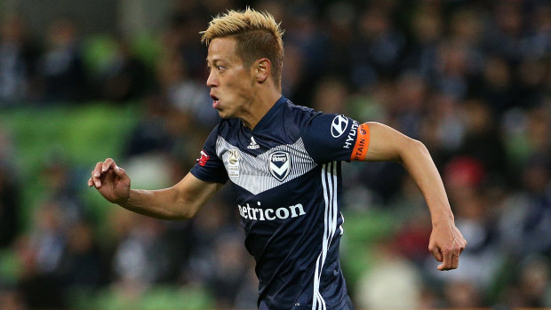 Keisuke Honda is off to a flying start at Melbourne Victory.