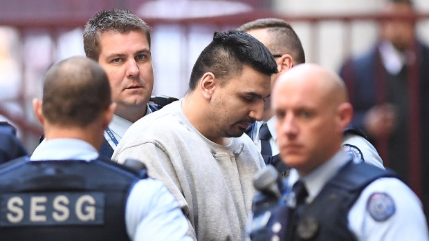 Gargasoulas is led into court on June 19.