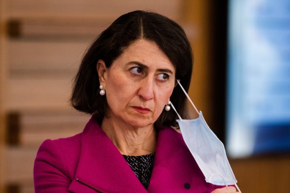NSW Premier Gladys Berejiklian says employers have the right to mandate vaccination.