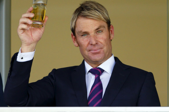 Shane Warne in 2013.