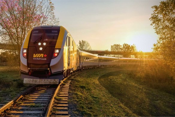 VIA Rail’s new state-of-the-art fleet with redesigned carriages.