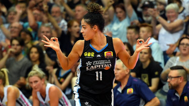 She's back! Kia Nurse is returning to Canberra.