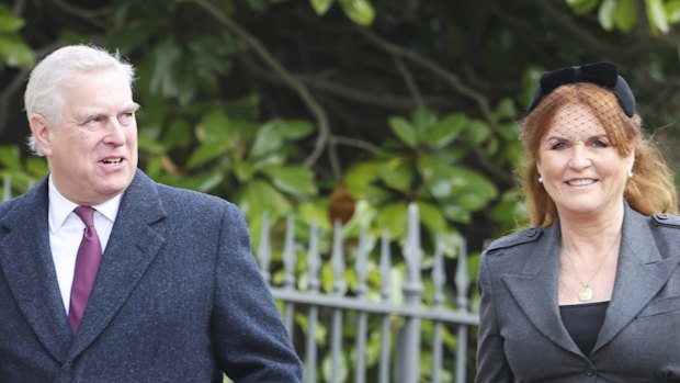 Andrew Mountbatten-Windsor and former wife Sarah Ferguson in 2024.