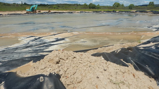The overflows of coal seam gas water happened about 25 kilometres north-east of Wandoan.