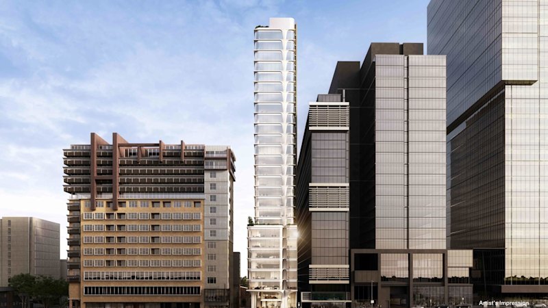 Construction restarts on $180m Melbourne tower after builder collapse