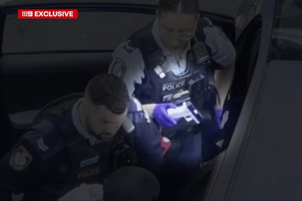 Two men have been arrested after an imitation pistol was allegedly pointed at a synagogue in Sydney’s eastern suburbs.