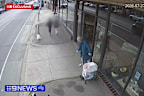 The two unsupervised children were spotted skipping down busy St George’s Road in Fitzroy North.