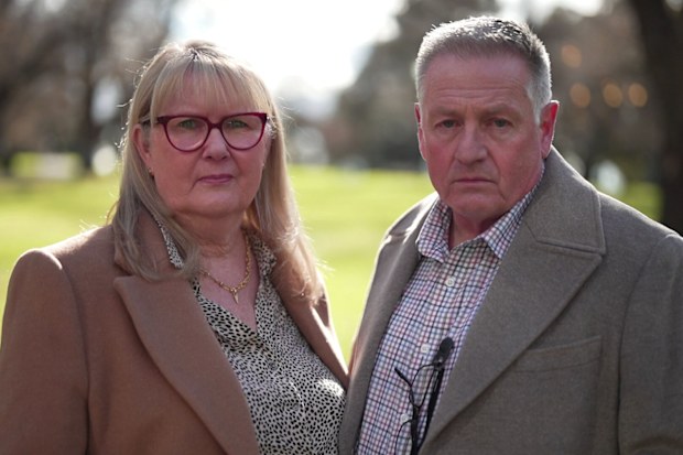 Debra Buchanan with her husband Alex