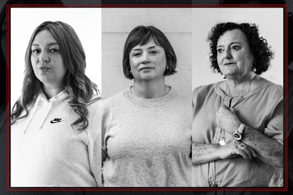 Natasha Lanza, Rebecca Weale and Jenny Piper are still living with the impact of delayed cancer diagnosis.