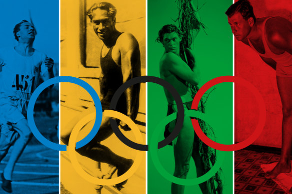 Eric Liddell, Duke Kahanamoku, Johnny Weissmuller, Andrew ‘Boy’ Charlton were among the competitors at the 1924 Olympics.