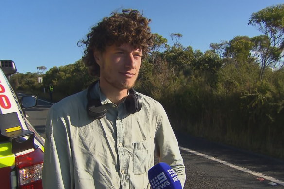 Daniel Hart says he felt like an “idiot” when he had to be rescued after taking a wrong turn on a popular coastal walk.