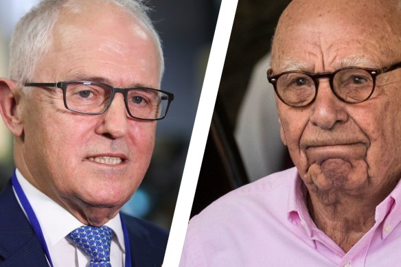 Former Australian PM Malcolm Turnbull blames media tycoon Rupert Murdoch for the decline of democracy in the United States.