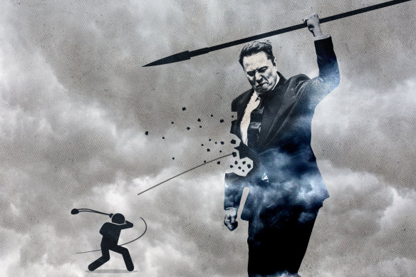 Elon Musk took to his own social media platform to express his wrath over with David Swan’s tech predictions for 2025.